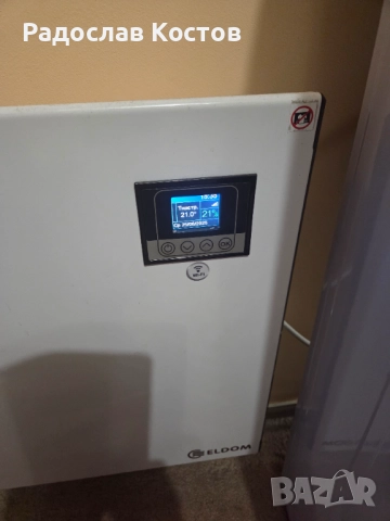 Конвектор  Eldom wi-fi, снимка 4 - Отоплителни печки - 52789108