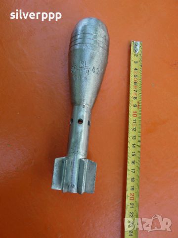  Германски деактивиран снаряд - WW 2 , снимка 1 - Антикварни и старинни предмети - 45982798