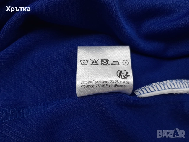 Lacoste Sport Ultra Dry - Оригинална мъжка тениска с яка размер M, снимка 11 - Тениски - 53928578