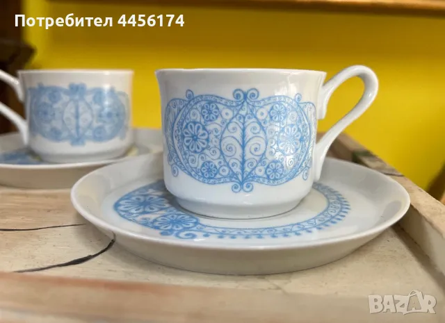 Разградски сетчета за кафенце💙 , снимка 8 - Чаши - 50200710