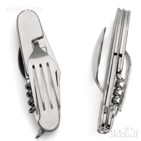Многофункционален Джобен Нож 6 в 1 - Практичен инструмент за Къмпинг, Туризъм, Пикник или Лов!, снимка 5 - Ножове - 45539242