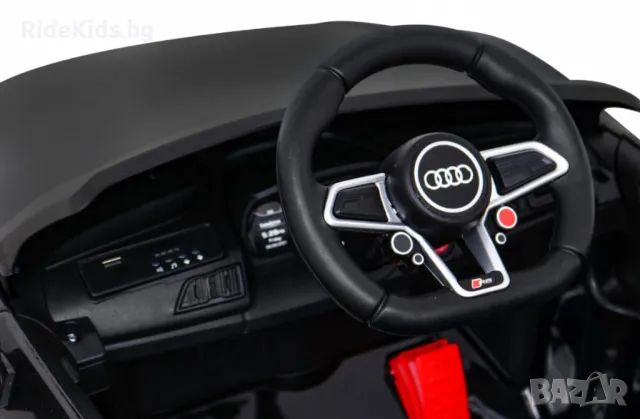 Audi R8 LIFT 12V – Детска акумулаторна кола, Черна, EVA гуми, снимка 5 - Детски велосипеди, триколки и коли - 50422067