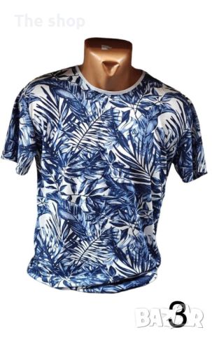 Мъжки летни тениски (001) - 4 разцветки, снимка 4 - Тениски - 45825102