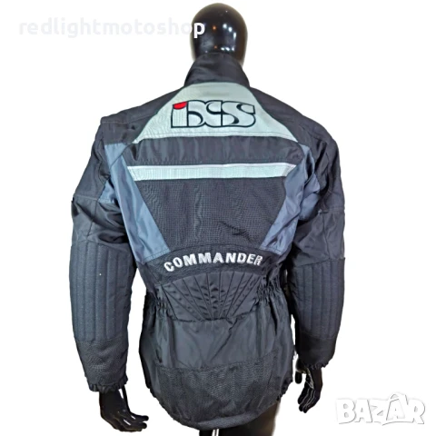 📌 5149 | IXS | Мъжко текстилно мото яке | КАТО НОВО | L | 100 лв, снимка 3 - Аксесоари и консумативи - 50789276