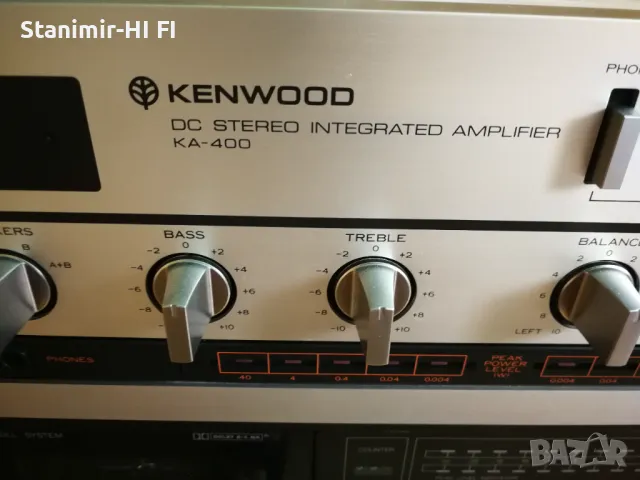 Kenwood KA-400, снимка 8 - Ресийвъри, усилватели, смесителни пултове - 46914388