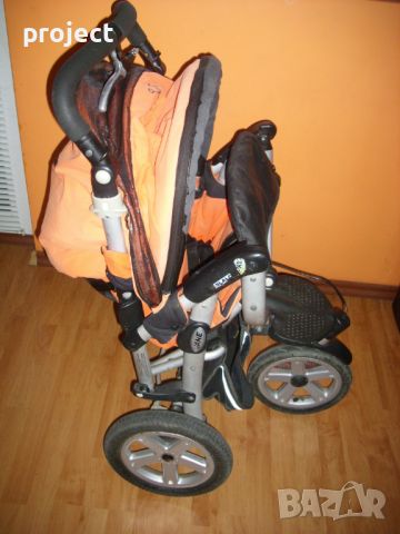 Jane Slalom PRO детска комбинирана количка 3в 1.Помпащи гуми 12",Промо цена, снимка 6 - Детски колички - 46025272