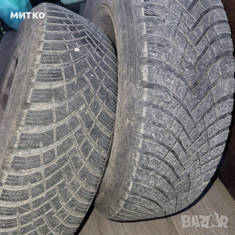 Зимни гуми 195/65R15  с джанти  5x100 15 цола
