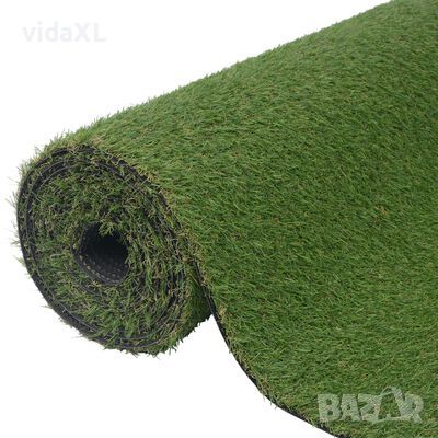 vidaXL Изкуствена трева, 1x8 м/20 мм, зелена（SKU:318319, снимка 1 - Други - 46116828