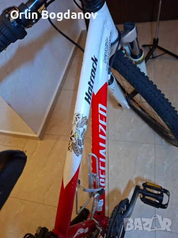 Велосипед SPECIALIZED 24'' гуми + звънец + 2 странични ръкохватки, снимка 7 - Велосипеди - 54176112