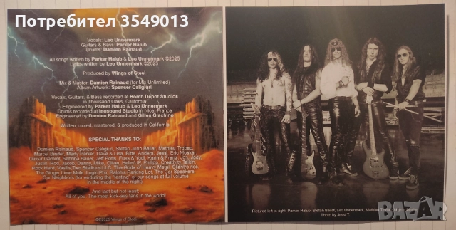 Неофициални cd / цд дискове - нови - Ramonda,The Theander Expression,Wings of Steel,Circus Of Rock, снимка 11 - CD дискове - 52514227