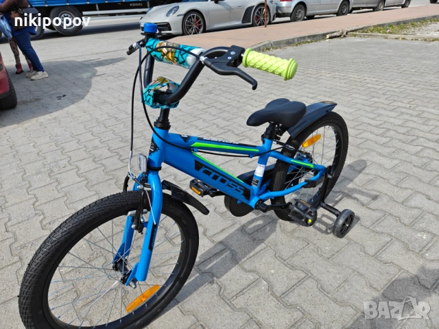 CROSS Алуминиев велосипед 20" BOXER син, снимка 8 - Велосипеди - 53830552