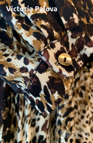 Невероятно красива рокля  леопардов принт ESPIGA, снимка 2 - Рокли - 44978832