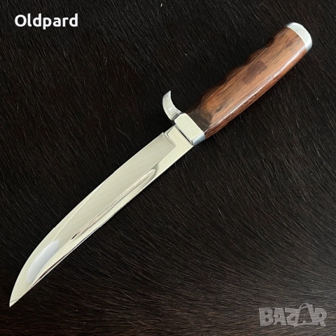 Античен ловен нож. В ново състояние (немска колекция). REHWAPPEN Linder (101), снимка 4 - Ножове - 52164758