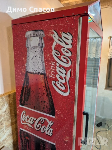 Продавам професионална хладилна витрина Coca Cola., снимка 4 - Витрини - 54238592