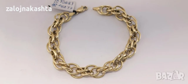 Нова Златна гривна-11,79гр/14кр, снимка 4 - Гривни - 50976186