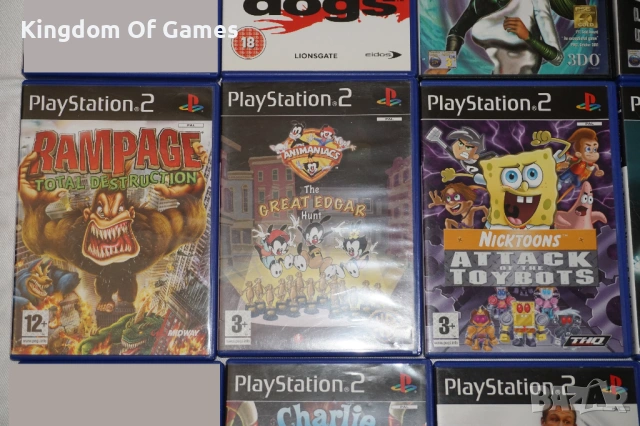 Игри за PS2 Reservoir Dogs/Rampage Total Destuction/Animaniacs/Portal Runner/Nicktoons/Top Trumps/, снимка 4 - Игри за PlayStation - 51864471