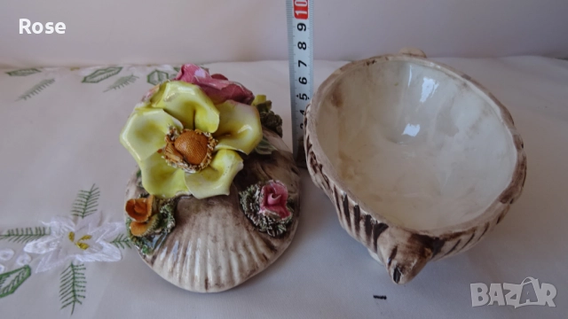 Красоти , изкуство от Италия, картина 3D Capodimonte, Кутия Bassano, снимка 16 - Антикварни и старинни предмети - 51556186