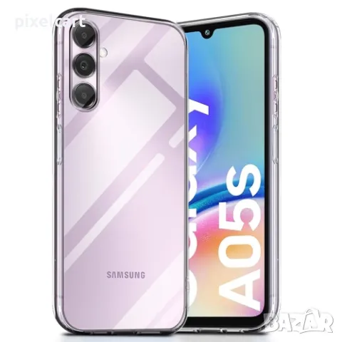 Силиконов калъф за Samsung Galaxy A05s, 0.5mm, Прозрачен, снимка 2 - Калъфи, кейсове - 47941272