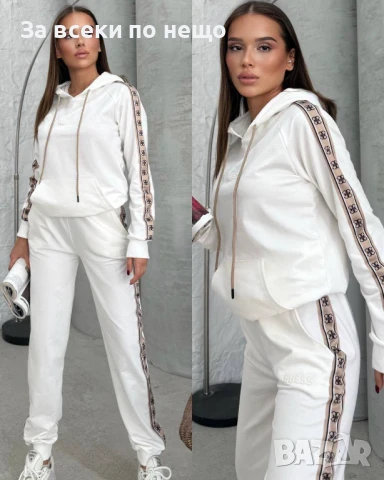 Guess Дамски Спортен Комплект С Бродирано Лого🔝Дамски Спортен Екип - 4 Цвята Код A824, снимка 4 - Спортни екипи - 51381729