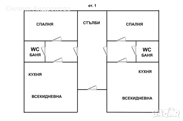 Еднофамилна къща кк Златни пясъци , снимка 11 - Къщи - 53523185