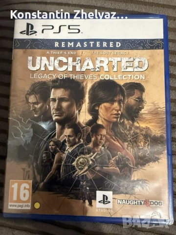 Uncharted Legacy of Thieves Remastered за PS5 / Възможен бартер