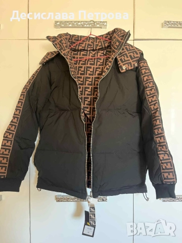 Зимно яке FENDI с две лица , снимка 2 - Якета - 51950367