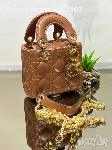 Dior мини чанта, снимка 5 - Чанти - 53231353