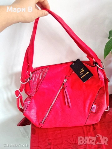 лот нова чанта, нов панталон, балсм за коса, блуза, снимка 4 - Чанти - 53924070