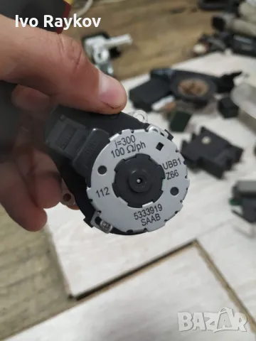 Моторче клапа парно за Saab 9-3 Hatchback (02.1998 - 08.2003) , 5333919, снимка 4 - Части - 50276951