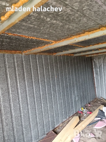 Продавам железен гараж