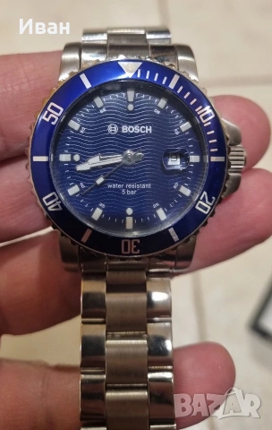 Мъжки кварцов часовник Bosch пълен комплект , снимка 4 - Мъжки - 54249438
