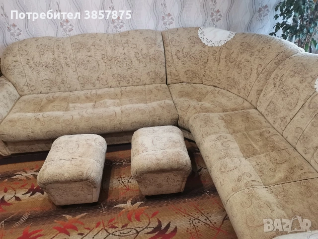 Холова гарнитура , снимка 4 - Дивани и мека мебел - 53040372
