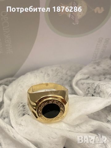 Мъжки златен пръстен 79лв за грам, снимка 2 - Пръстени - 45509070