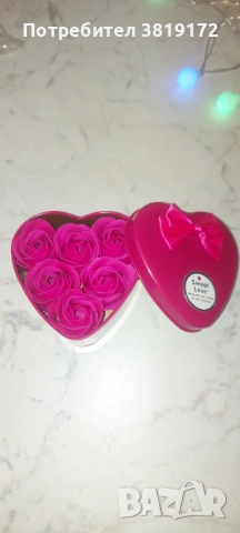 Изкуствени рози, кутии с цветя, кошници, снимка 5 - Изкуствени цветя - 53838617