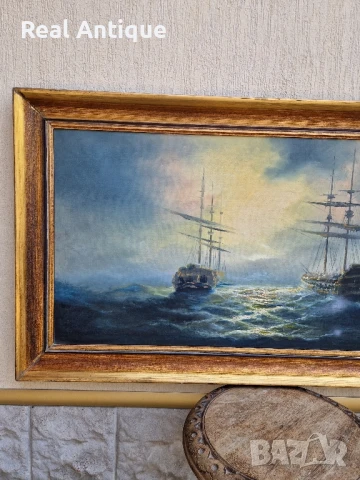 Топ Огромна уникална майсторска авторска картина масло върху платно , снимка 5 - Картини - 51190540