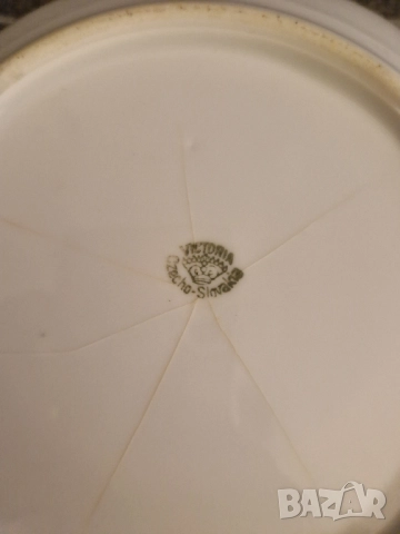 !СПЕЦИАЛНО! Винтидж порцеланова купа от Чехословакия, снимка 3 - Декорация за дома - 52627315