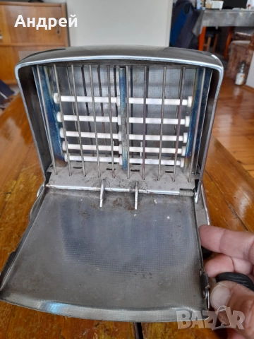 Стар тостер Hageka #3, снимка 5 - Антикварни и старинни предмети - 52056273