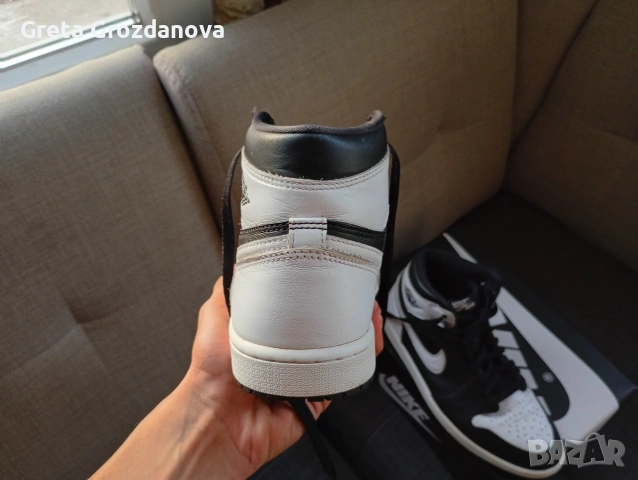 Nike air Jordan 1 high оригинални кецове с оригинална кутия , снимка 7 - Ежедневни обувки - 53123548
