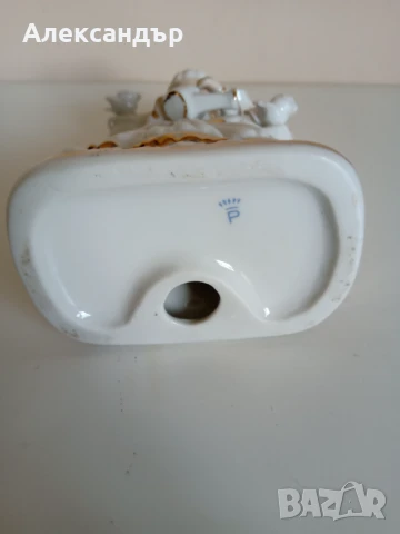 Японска порцеланова статуетка Маркирана, снимка 6 - Статуетки - 50487191