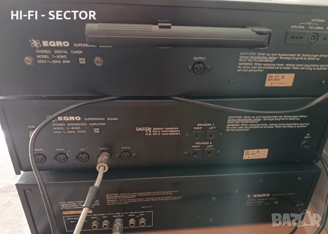 EGRO/TOKAIDO аудио сет , снимка 6 - Аудиосистеми - 53732758