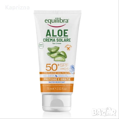 Слънцезащитен Алое вера крем SPF 50+