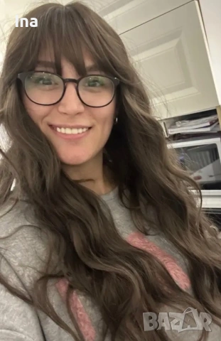 Кестенява дълга перука, снимка 4 - Аксесоари за коса - 52969439