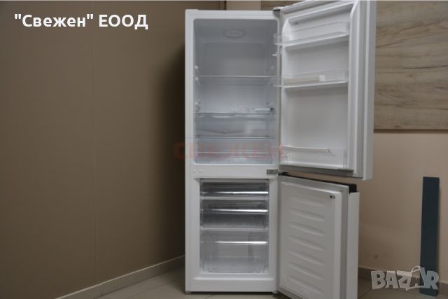 Хладилник с фризер HANSEATIC HKGK14349DW, снимка 2 - Хладилници - 45615575