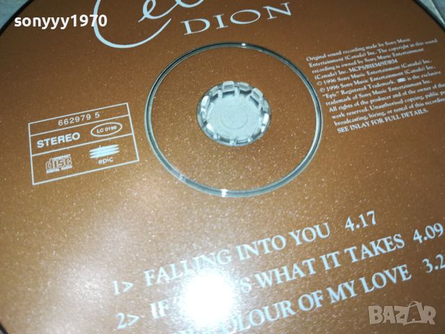 CELINE DION CD-ВНОС GERMANY 0907241018, снимка 11 - CD дискове - 46520104