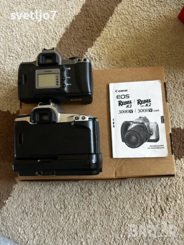 Canon EOS 3000V и EOS 500N, снимка 2 - Фотоапарати - 53848275