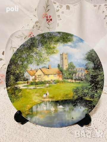 порцеланова чиния за стена 