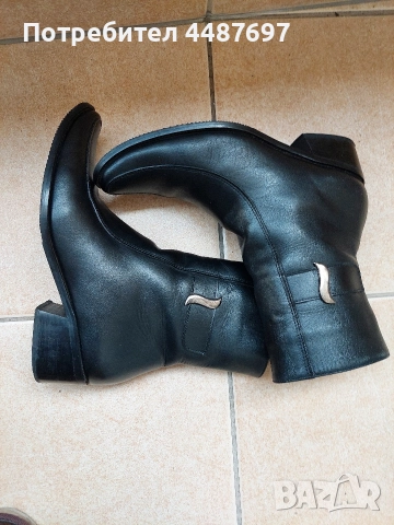 Ботуши от естествена кожа, снимка 2 - Дамски ботуши - 52637792