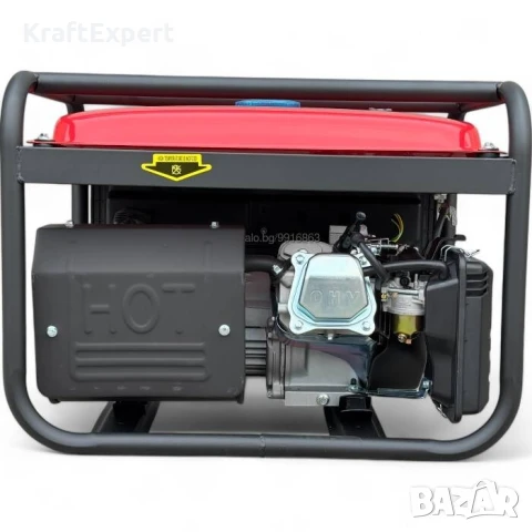 Генератор за ток Bullmax 3.5KW, 40кг, GXI 360 Двигател,AVR, Меден Ротор и Статор, Ръчен Старт, снимка 4 - Генератори - 50561823