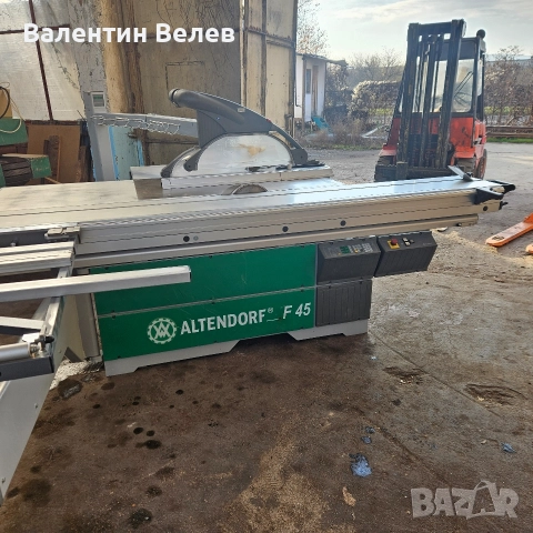 форматно разкройващ циркуляр 3000мм.ALTENDORF F 45, , снимка 3 - Други машини и части - 52828314