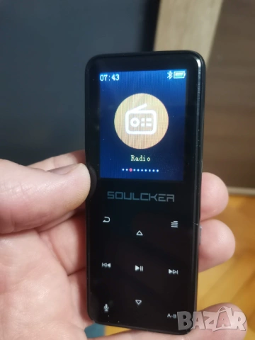 Музикален плеър SOULCKER -8 GB, Bluetooth, FM radio, pedometer, e-book, вграден високоговорител, снимка 5 - Аудиосистеми - 53872898